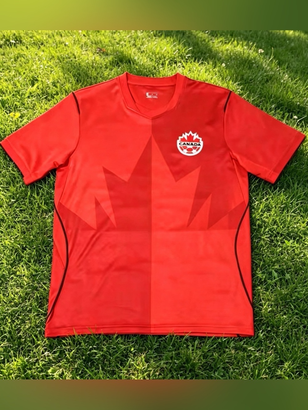 Canada Red Short-Sleeve Polo Shirt